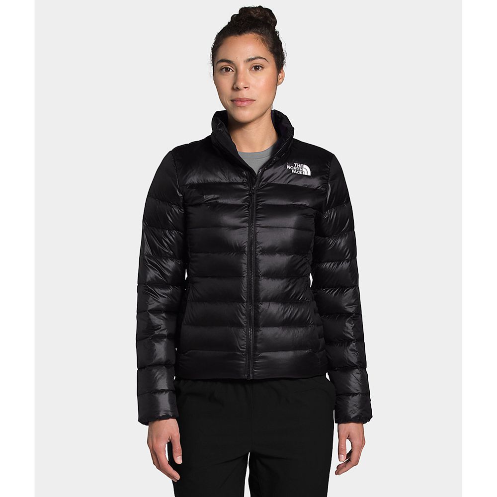 The North Face Puffer Jacket Womens Australia - The North Face Aconcagua Black Hiking (UXP-435820)